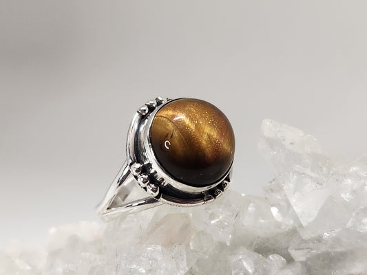 Tiger's Eye in Sterling Silver