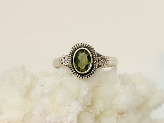 Peridot Sterling Silver ring