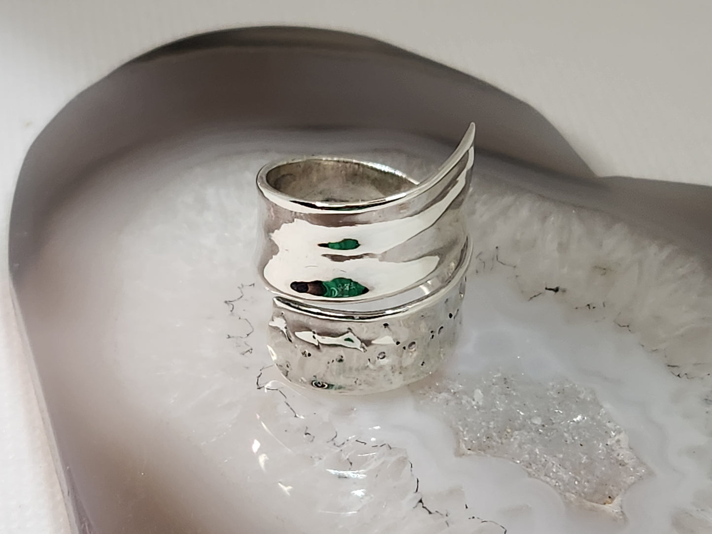Spoon Style Adjustable Ring