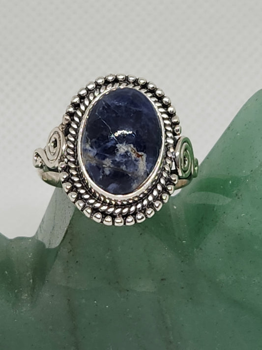 Sodalite in Sterling Silver