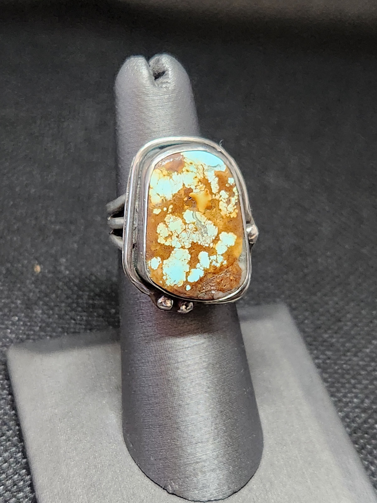 Royston Turquoise Recycled Sterling Silver Ring