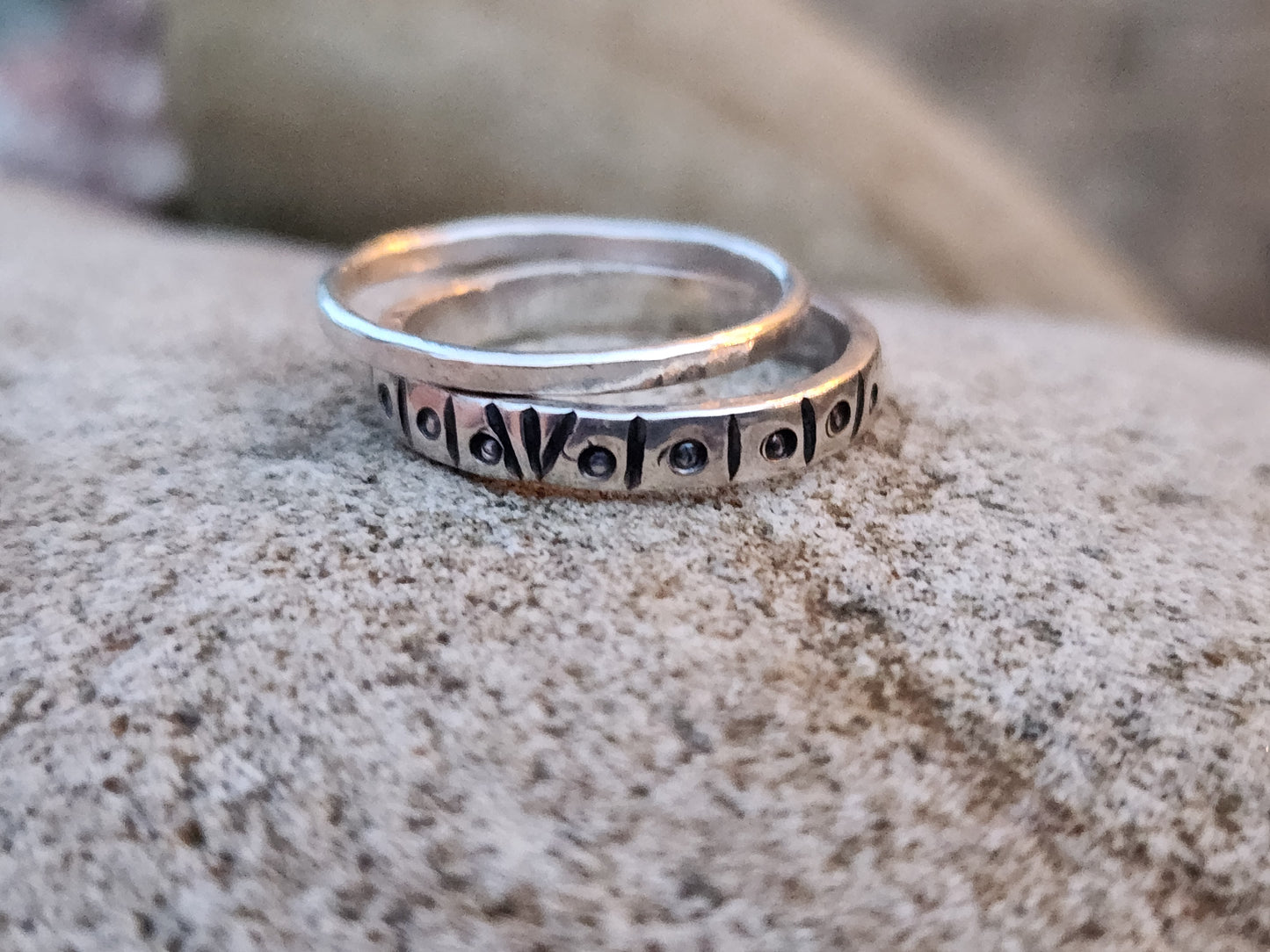 Contemporary Stamped Band