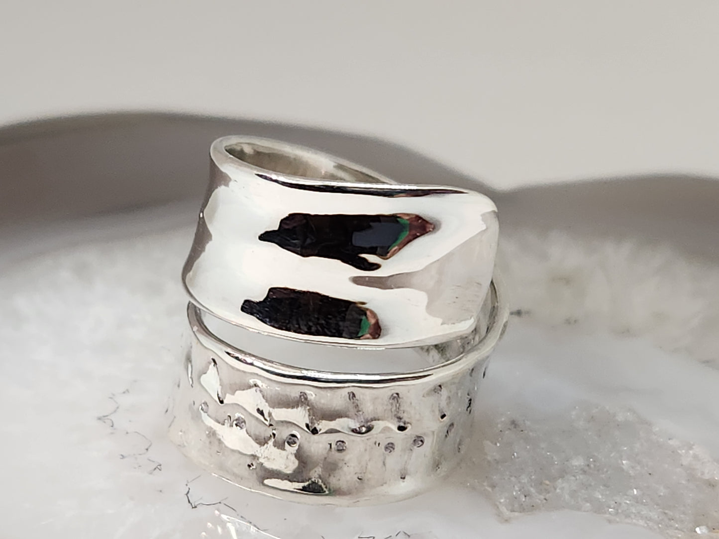 Spoon Style Adjustable Ring