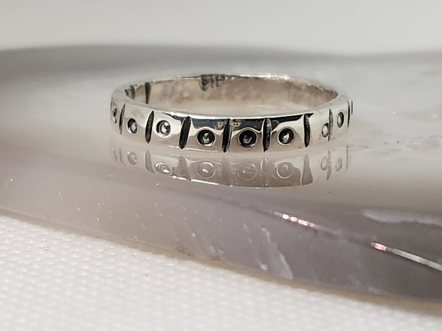 Contemporary Stamped Band
