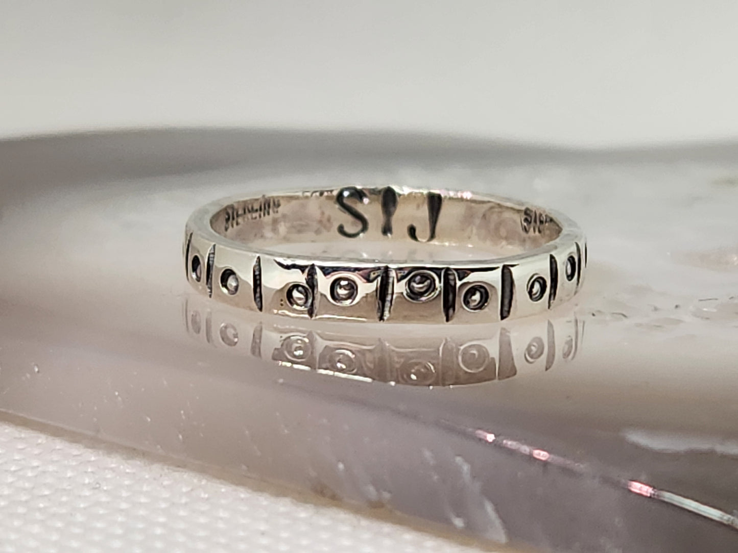 Contemporary Stamped Band