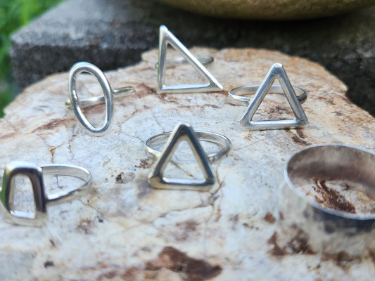 Abstract Freeform in Sterling Silver