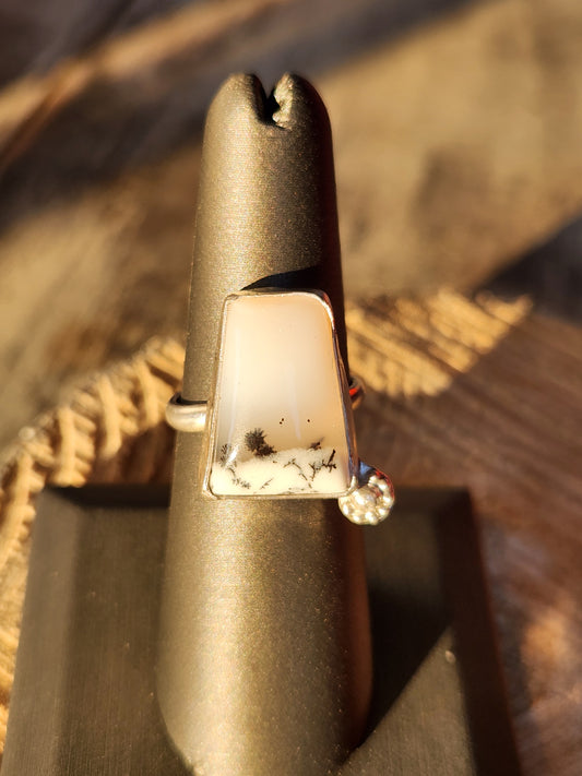 Dendritic Agate in Sterling Silver