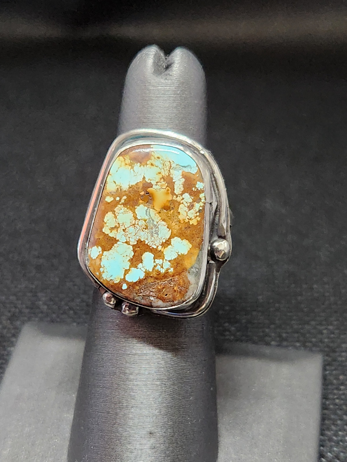 Royston Turquoise Recycled Sterling Silver Ring