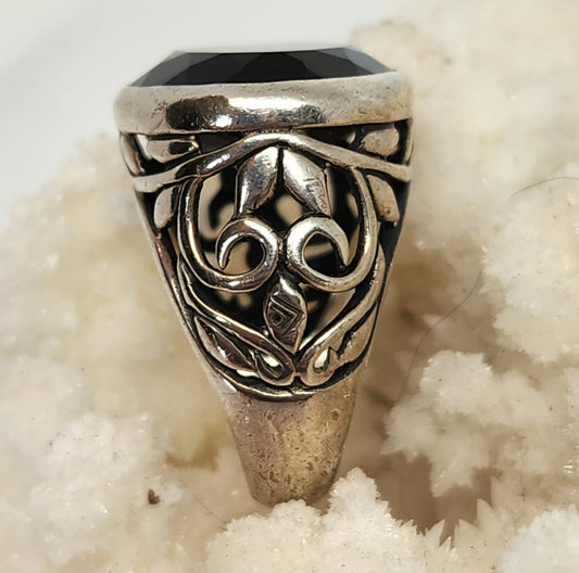 Black Onyx Statement Ring